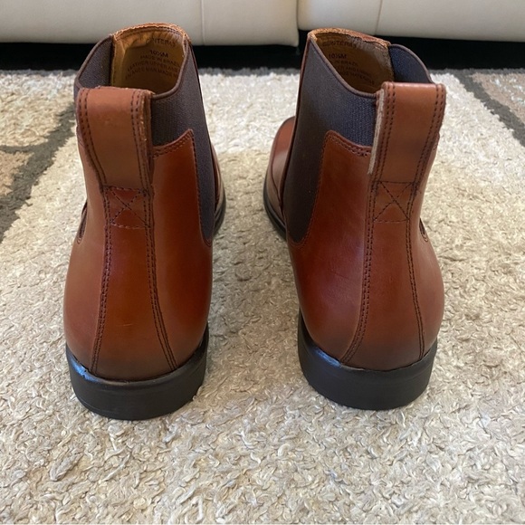 New with box Donald Piner Burnish Calf leather upper  boots men’s size various main image 8